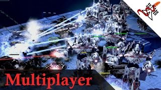 Supreme Commander 2 - 2v2v2v2 MASSIVE Awesome Combat | Multiplayer Gameplay