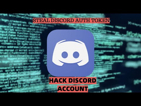 Steal Discord Auth Token and bypass login + Two Factor Authentication