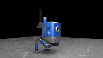 Mini Robot - Autodesk Maya