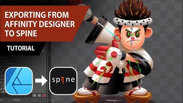 How to Export from Affinity Designer to Spine - Tutorial