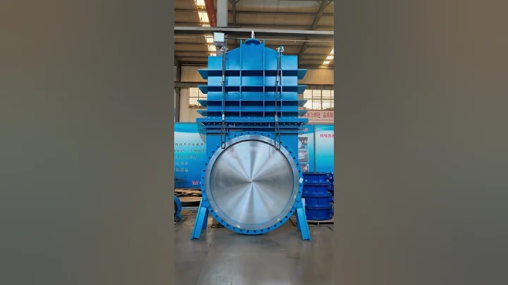 DN1800 Knife gate valve #valve #valvefactory #gatevalve