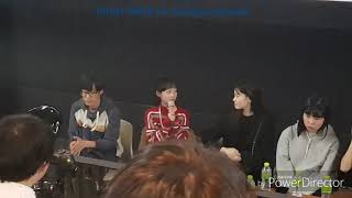 (181024) '박화영' 마지막 GV - 이환 감독, 김가희, 강민아, 이재균, 이유미, 김도완, 방은정, 한성수, 한별, 이태환, 김지성, 형슬우 감독