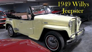1949 WillysOverland Jeepster  Nicely Restored Classic