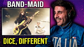 MUSIC DIRECTOR REACTS | BAND-MAID / DICE, Different (Official Live Video)