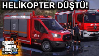 ŞEHİRE HELİKOPTER DÜŞTÜ ! - ARAMA KURTARMA - GTA 5 İTFAİYE MODU - LSPDFR screenshot 5