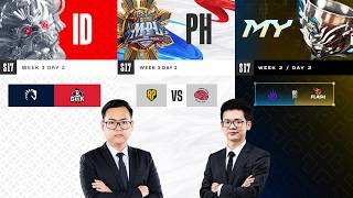 [OFFICIAL RESTREAM]MPL ID (S17) W3D2  🇲🇲LIVE🔴