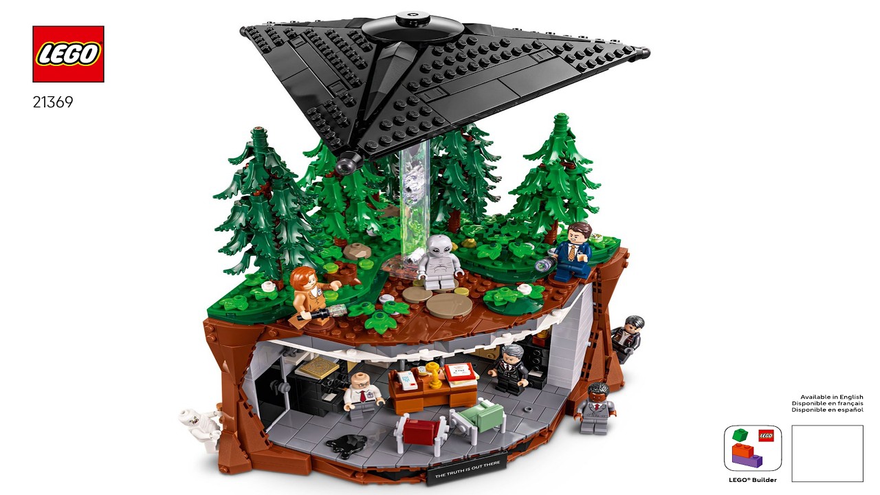 The X-Files LEGO instructions