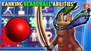 Tier Listing All The Blade Ball Abilities!