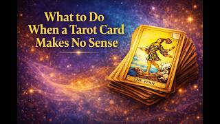What to do when the Tarot Card Makes NO Sense