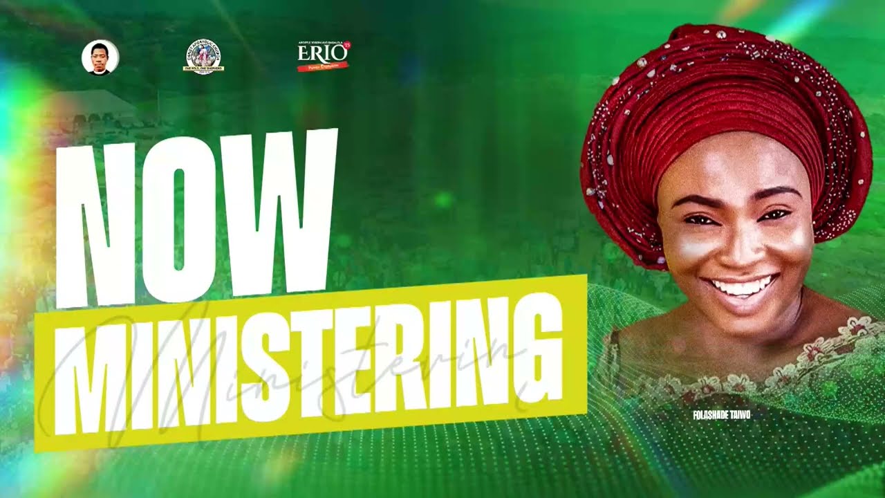 The Voice That Breaks Curses & Lifts Sorrow | #Erio2025 Ministration”| Folashade Taiwo