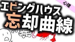 エビングハウスの忘却曲線［心理］記憶と時間の心理学