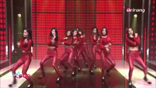 Nine Muses - Glue [Instrumental - Backup Vocals]