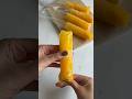 Healthy Homemade Fruit Popsicles🍊🍯🍋🫚 #summer #healthy #homemade #fresh #popsicle #ginger #honey