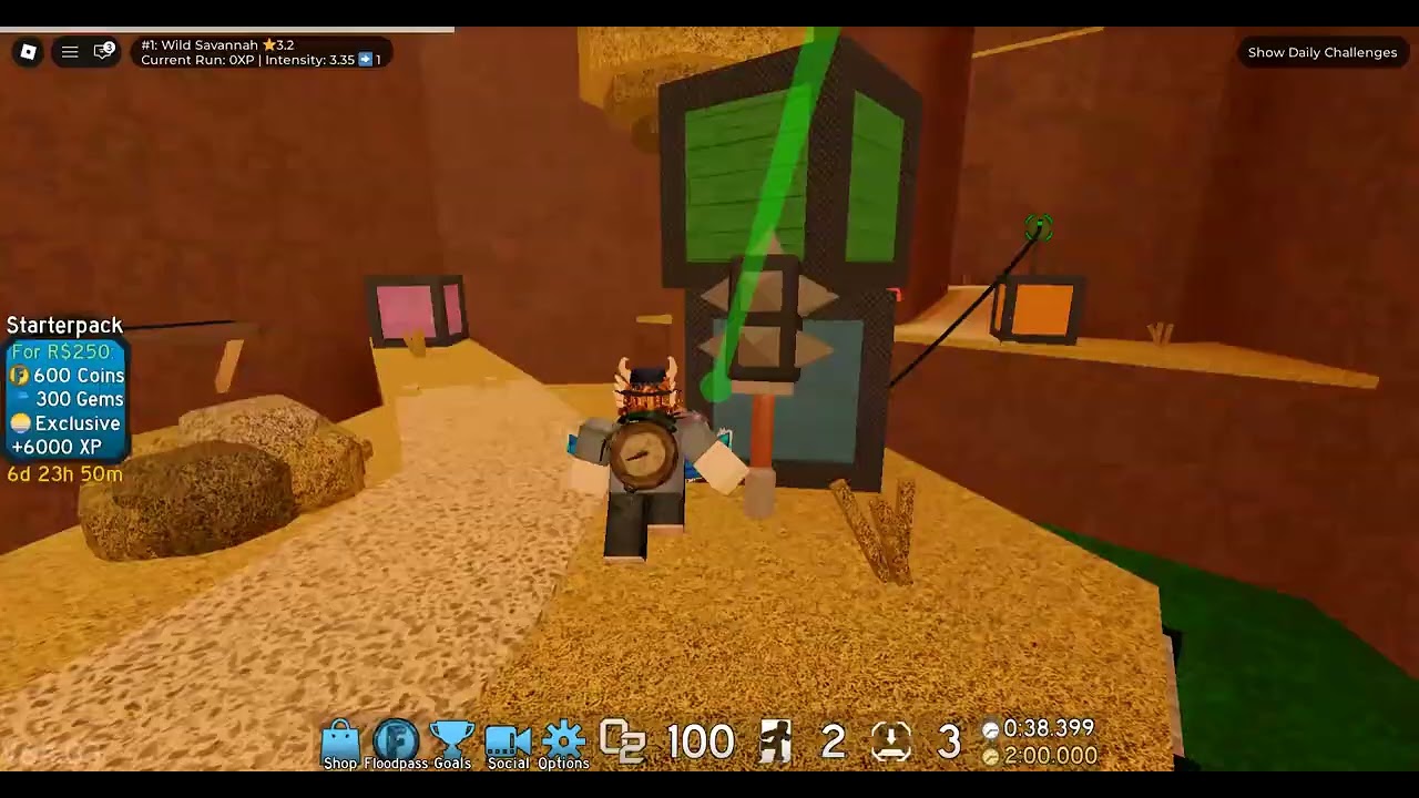 me playing flood escape 2