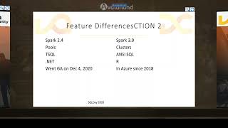 SQLDay 2021 - Azure Synapse vs Azure Databricks which one is right for you? - Ginger Grant