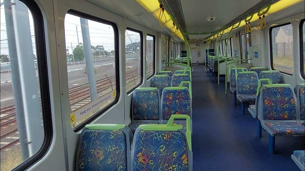 New North Williamstown station to Footscray train ride Melbourne