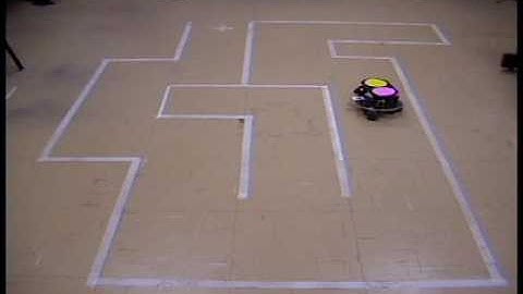 Motion Planning in a maze using harmonic function