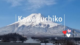 Beautiful Kawaguchiko, Mt Fuji and Kaneyamaen Ryokan