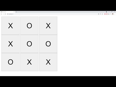สอนสร้างเกมส์ XO ( Tic Tac Toe) ด้วย PHP, HTML & JAVASCRIPT