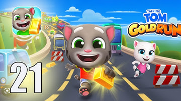 Talking Tom Gold Run - Gameplay Walkthrough Part 21 - (iOS , Android)