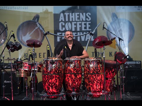 Eren Percussion - Live At Athens Coffee Festival - From Coffee To Beats!