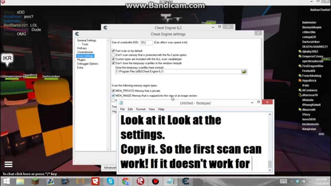 Roblox Cheat Engine First Scan Works Now Youtube