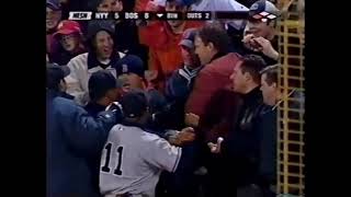 Red Sox Fan Hits Gary Sheffield - April 14, 2005