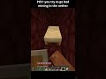 POV: you try to go bed mining in the nether #minecraft  #gaming  #minecraftmemes  #minecraftshorts