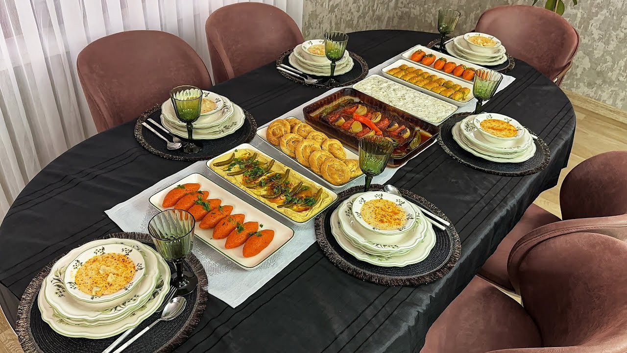 МЕНЮ ГОСТЕВОГО УЖИНА С МЕСТНЫМИ БЛЮДАМИ ХАТАЙ/Гостевое меню/Что приготовить на ужин