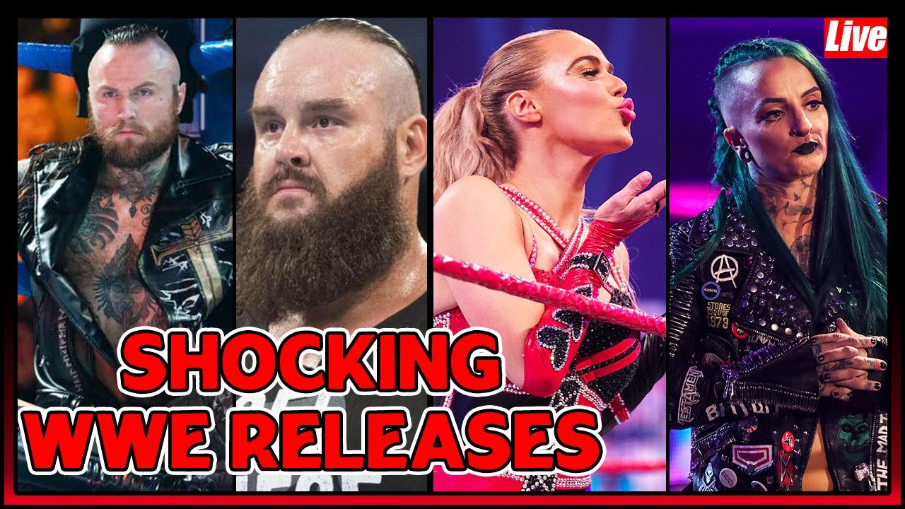 SHOCKING WWE Releases - Aleister Black, Braun Strowman, Lana, Ruby Riott, Murphy