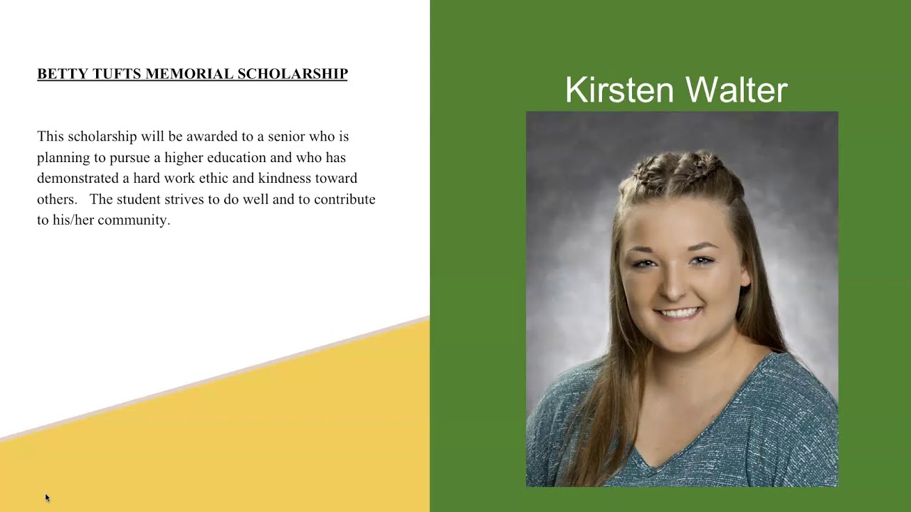 2020 Senior Awards and Scholarships - YouTube