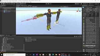 Create a party of switchable player/NPCs using Invector and Eadon AI Profile