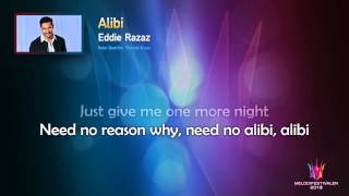 Eddie Razaz "Alibi" -- (On screen Lyrics) chords