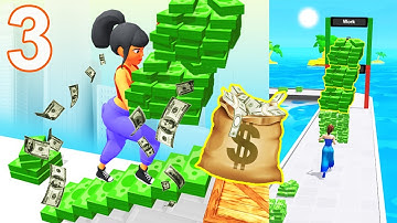 All Levels Money Run 3D - Gameplay Walkthrough(50-65) - Android, iOS