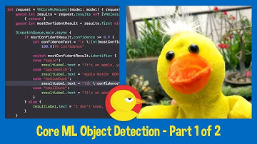 Machine Learning tutorial with Core ML 2 - Part 1/2