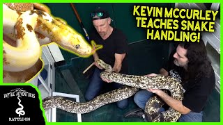 HOW TO TAME GIANT SNAKES with Kevin McCurley!