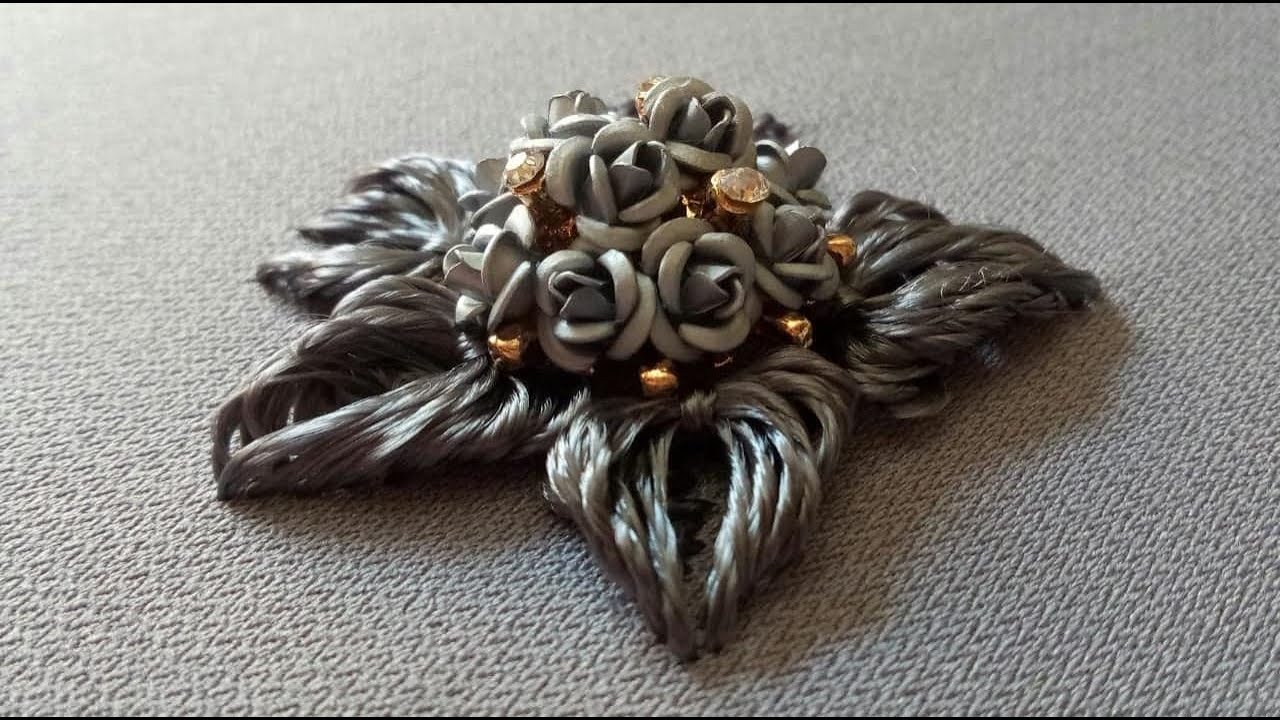 بستيلو فقط صوبي هاد الوردة/جد سهلة / Hand embroidery work / easy embroidery