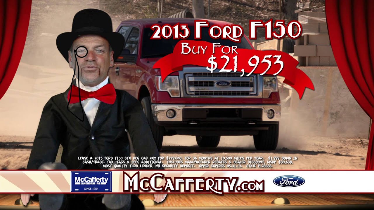 McCafferty Ford Langhorne Don't Be A Dummy YouTube