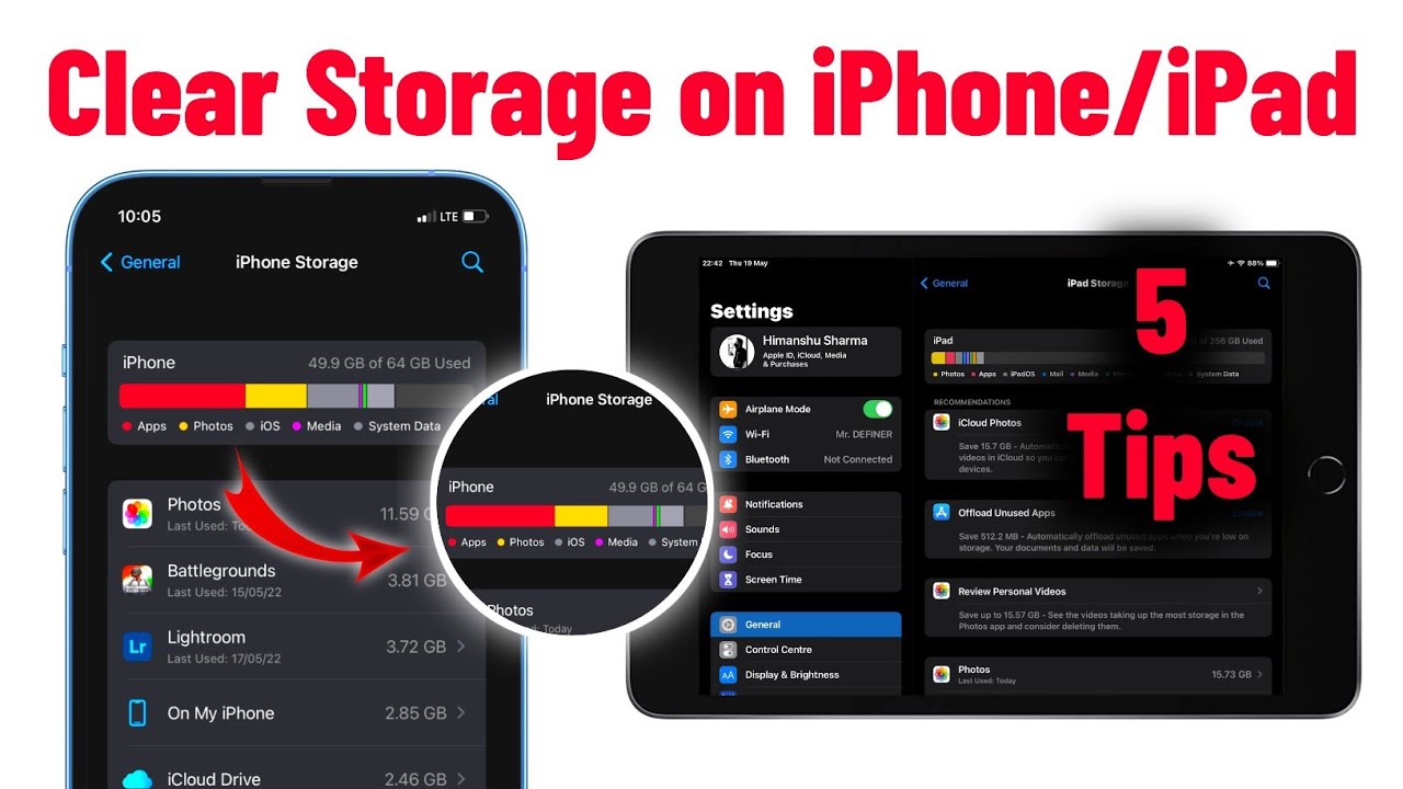 5 Working Methods to Save Storage on iPhone/iPad How to Free Up