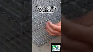 🇦🇷sabot apilable 60x40x12 🇦🇷