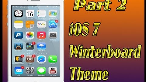 iOS 7 Theme[Part 2] Look On iOS 6 iPhone 5, iPhone 4S, 4 iPod
