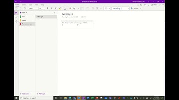 Send a Teams message to OneNote with Power Automate