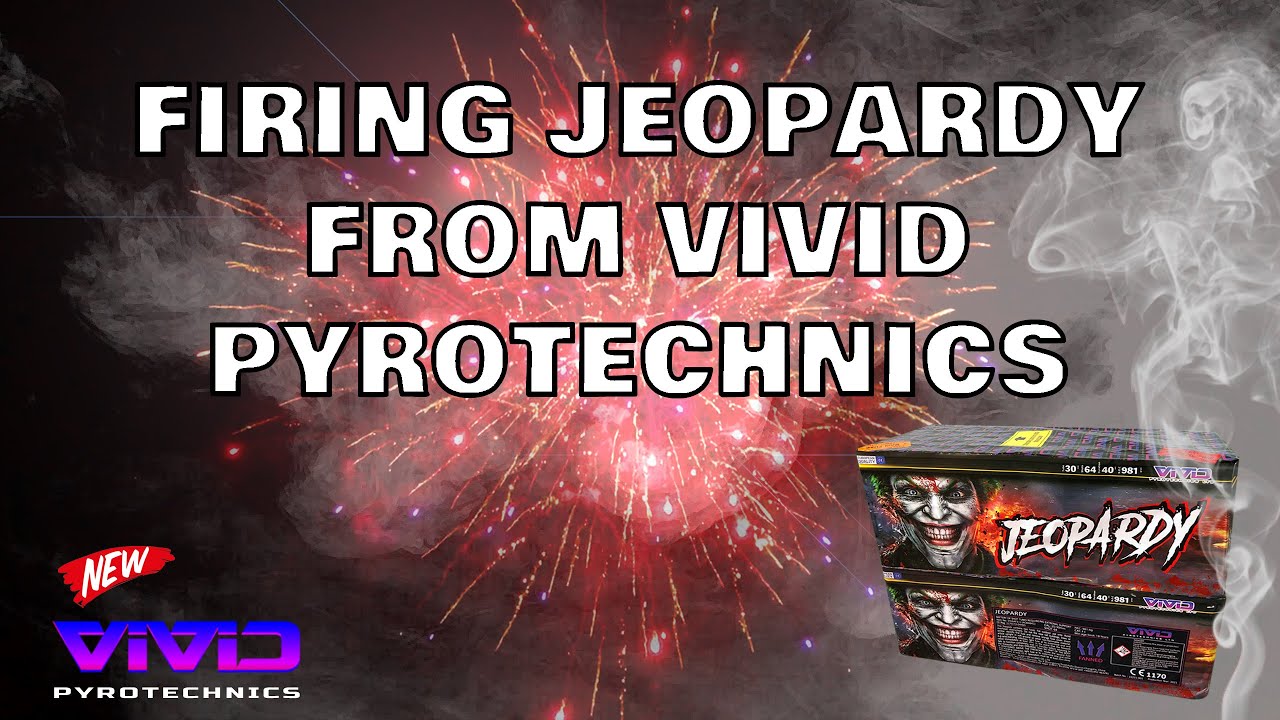 Firing Jeopardy by Vivid Pyrotechnics. (UK Landed Footage)