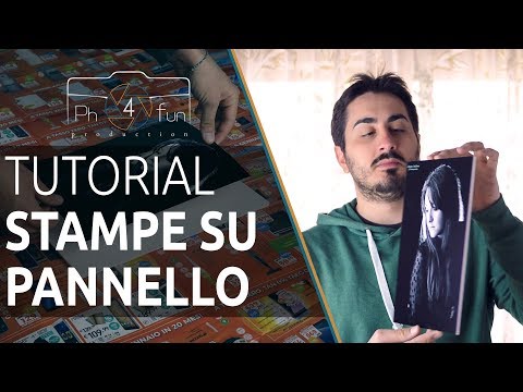 Tutorial: Come incollare foto su pannello per esporle!