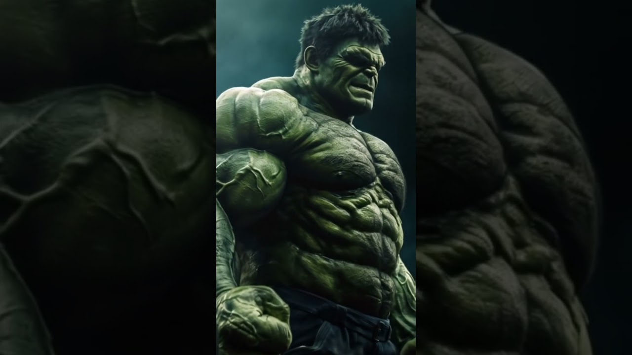 Hulk is a powerful green hero who gets stronger when he is angry