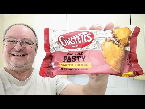 *NEW* Ginsters Beef & Ale Pasty ~ Limited Edition ~ Food Review 