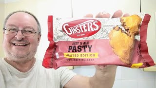*NEW* Ginsters Beef & Ale Pasty ~ Limited Edition ~ Food Review