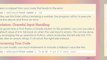 Solving the ValueError in Your Python Calculator: Input Handling Made Easy
