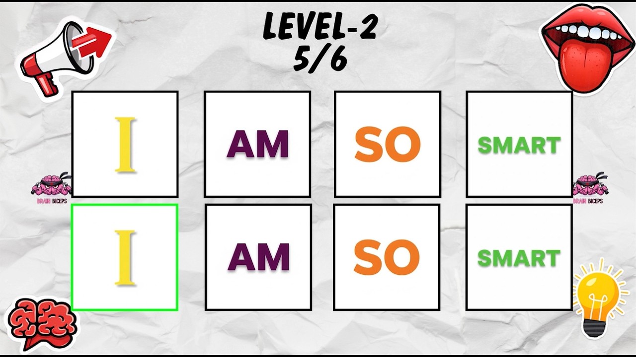 Say The Word On Beat Challenge | 1-3 LEVEL | Fast Rhythm Test | Love Yourself and Go😇