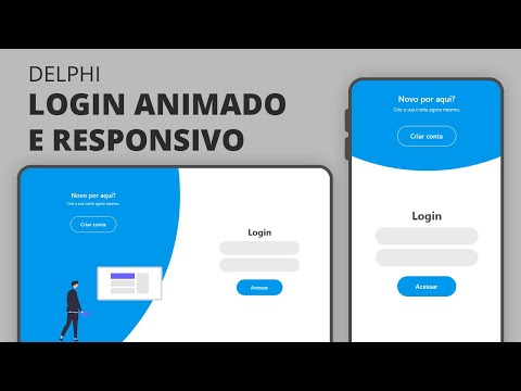 Tela de login responsiva e com recursos de animação no Delphi Mobile